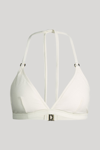 Bikini-Triangel-Top in Offwhite