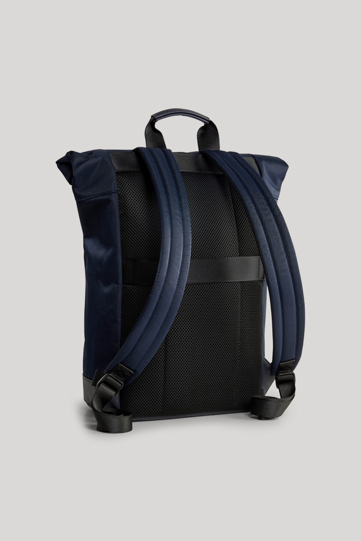 Leads to product detail page "Martano Tessuto Otis rucksack in dark blue"