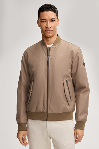 Starbank College Jacket in Taupe