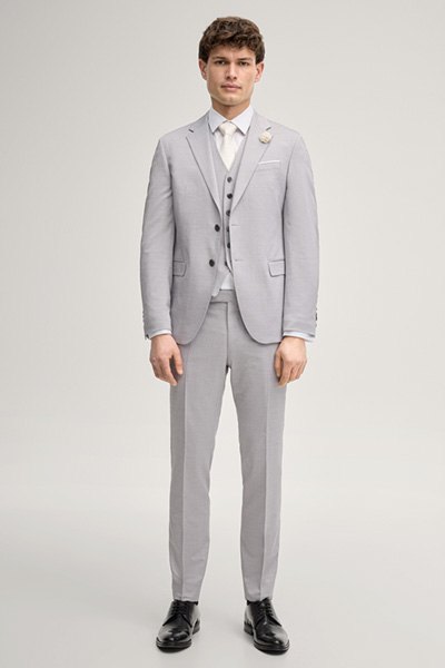 Weazer Waistcoat in Light Grey