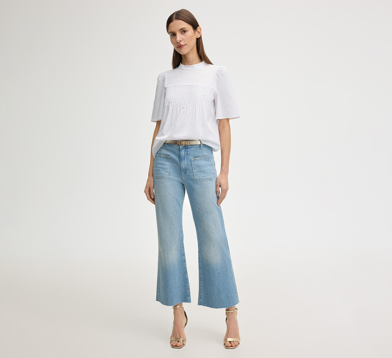 JOOP! präsentiert das Produkt Bluse Baberine in Weiß aus der Kategorie Blusen