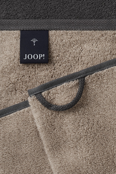 Führt zu Produktdetailseite „Saunatuch JOOP! SAUNA in Graphit/Beige gemustert"
