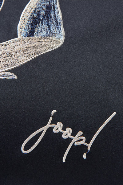 Leads to product detail page "Joop! flora decorative cushion cover 40x60 cm, navy"