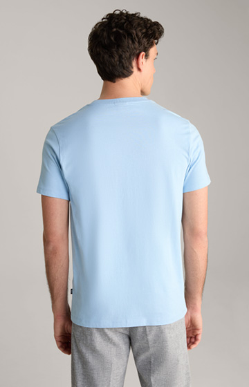 T-shirt Alphis w kolorze jasnoniebieskim