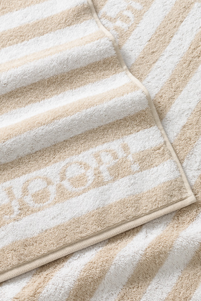 JOOP! SPLIT STRIPES Terrycloth Range in Natural