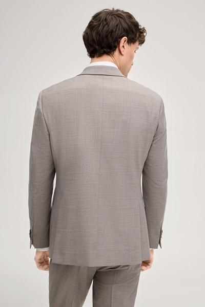 Baukasten-Sakko Finch in Braun meliert