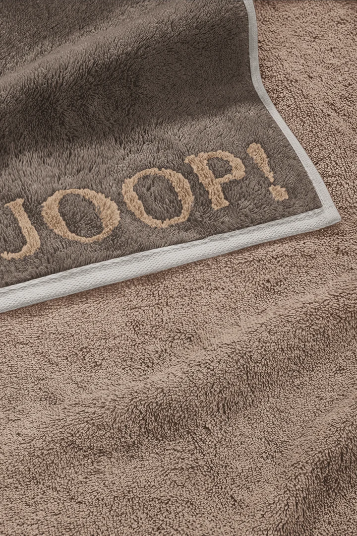 Leads to product detail page "Guest towel JOOP! CONTOUR DOUBLEFACE in taupe"