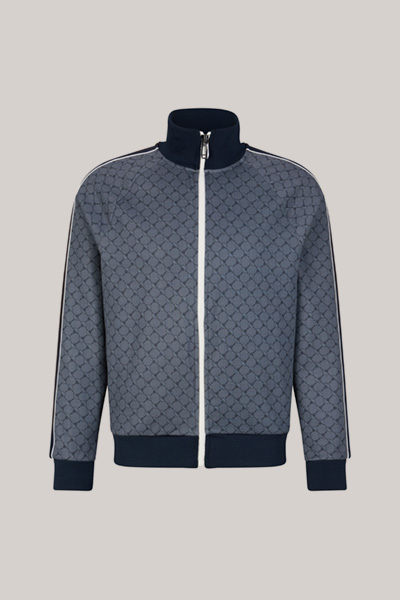 Cornflower Sweatjacke Tajan in Blau