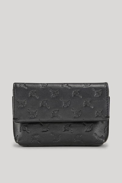 Schlüsseletui Leggero Stampa Lenta in Schwarz