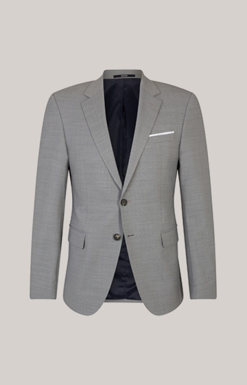 Herby Modular Suit in Grey, textured