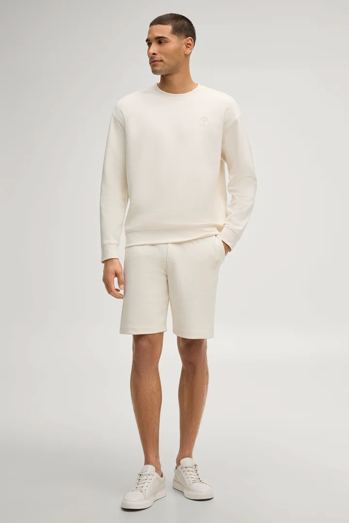 Leads to product detail page "Joseignacio sweatshorts in off-white"