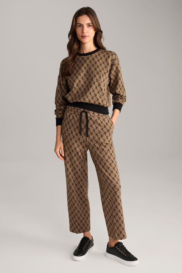 Shop the Look: Knitwear combination in brown/black