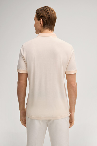 Percyco polo shirt in apricot