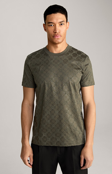  Cornflower Panos T-shirt in Dark Green