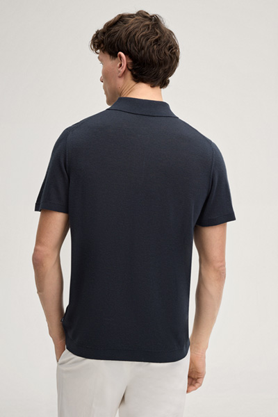 Poloshirt Malioson in Navy