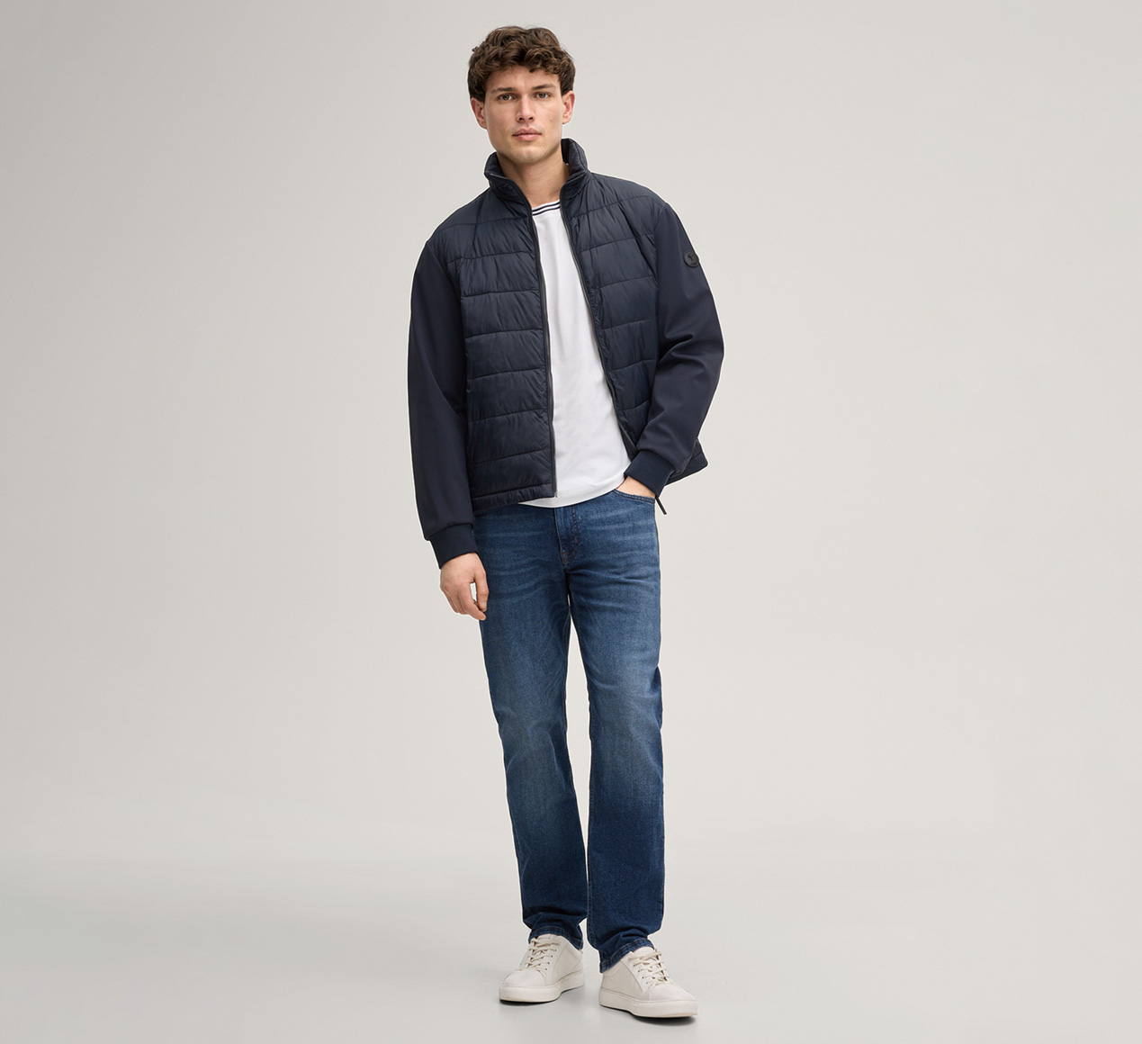 JOOP! presents the product Miguel Quilted Jacket in Navy from the category Jackets