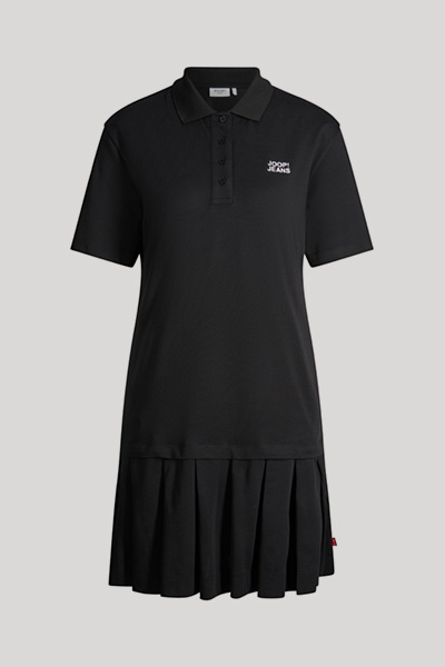 Tadena polo dress in black