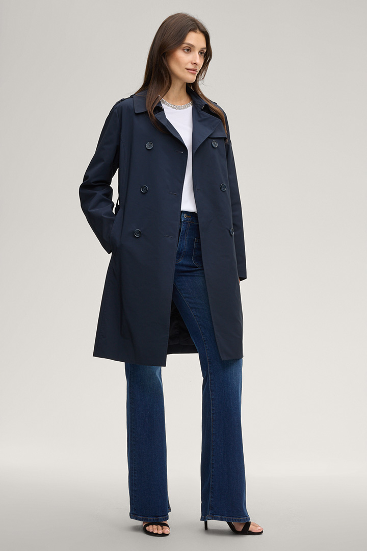 Führt zu Produktdetailseite „Trenchcoat Cindy in Navy"