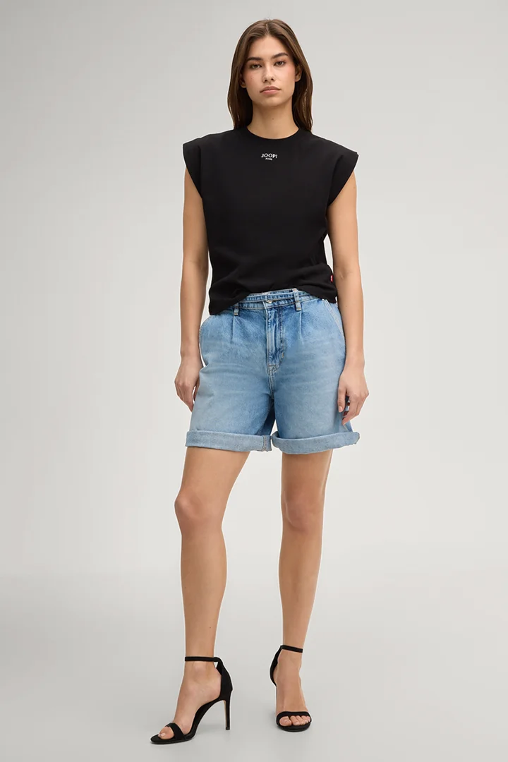 Führt zu Produktdetailseite „T-Shirt Tiss in Schwarz"