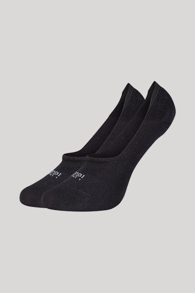 Führt zu Produktdetailseite „2-er-Pack Füßlinge For Your Daily Glam in Schwarz"