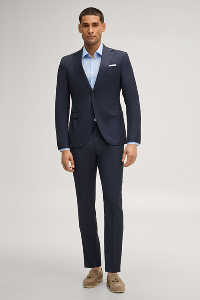 Damon Gun suit in navy