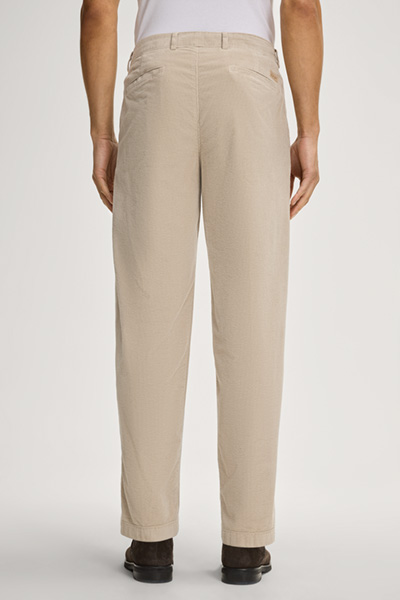 Lexter Corduroy Trousers in Sand