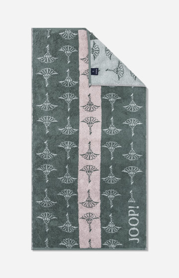 JOOP! DIVIDED CORNFLOWER Hand Towel Set in Sage, 50 x 100 cm