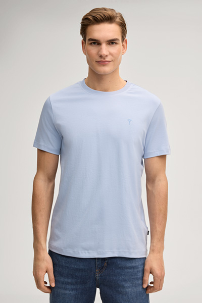 T-Shirt Priamo in Hellblau