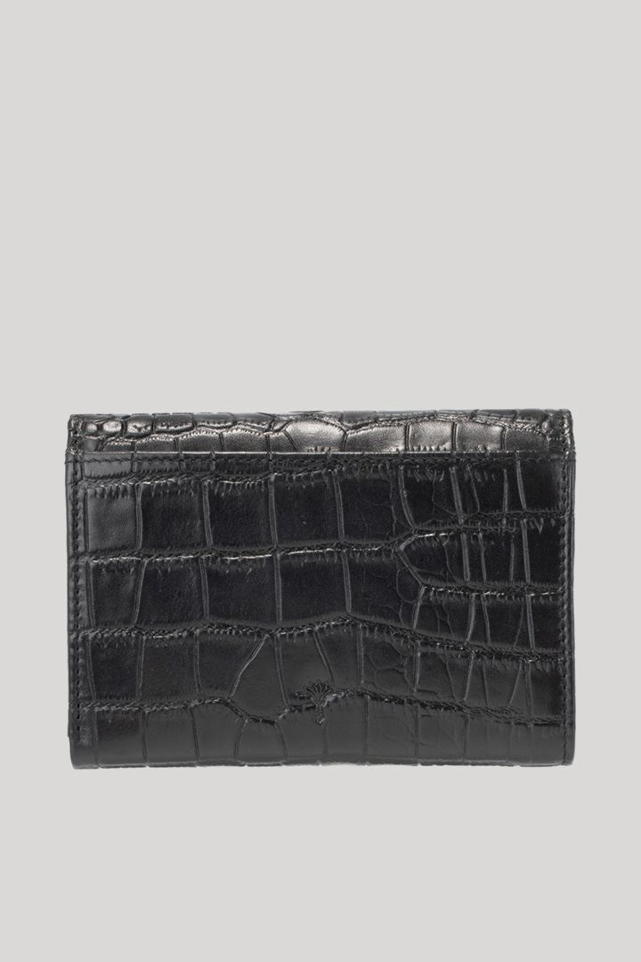 Leads to product detail page "Coccodrillo cosma wallet in black"