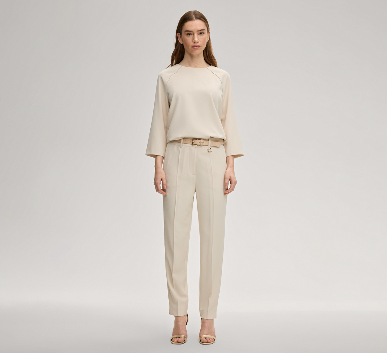 JOOP! präsentiert das Produkt Chino Philomena in Creme aus der Kategorie Hosen