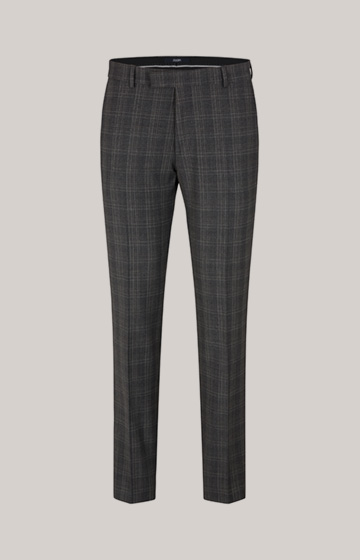 Blayr Modular Suit Trousers in Grey Check