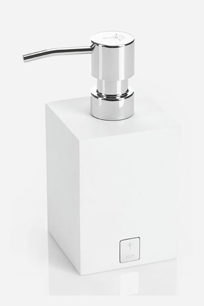 Seifenspender quadratisch, JOOP! BATHLINE, Weiß