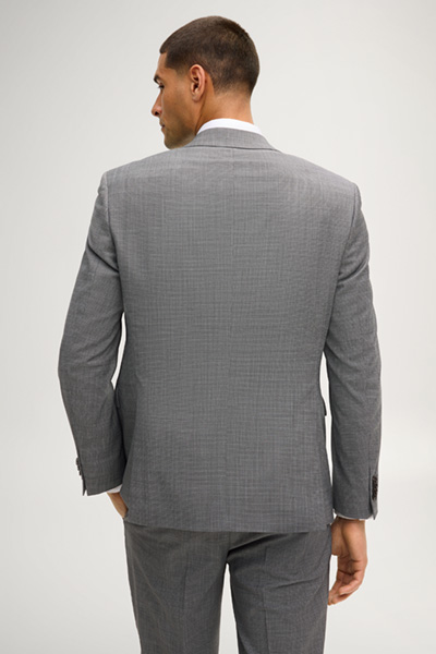 Baukasten-Sakko Finch in Grau strukturiert