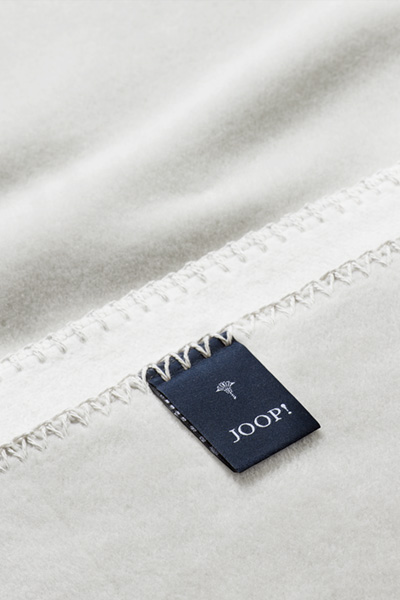 Wohndecke JOOP! UNI-DOUBLEFACE in Natur/Taupe, 150 x 200 cm