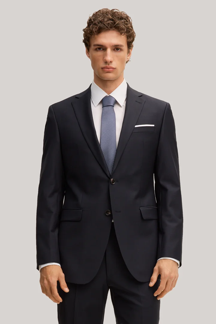 Leads to product detail page "Modular Finch Jacket in Dark Blue"