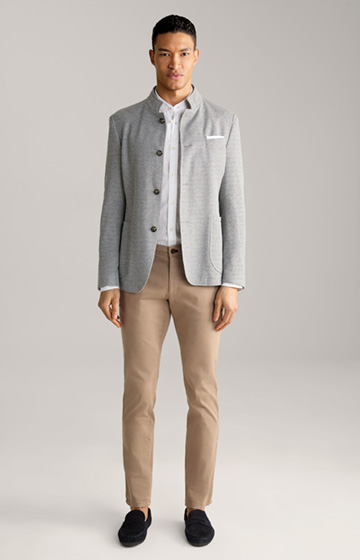 Hiro Jacket in Textured Grey