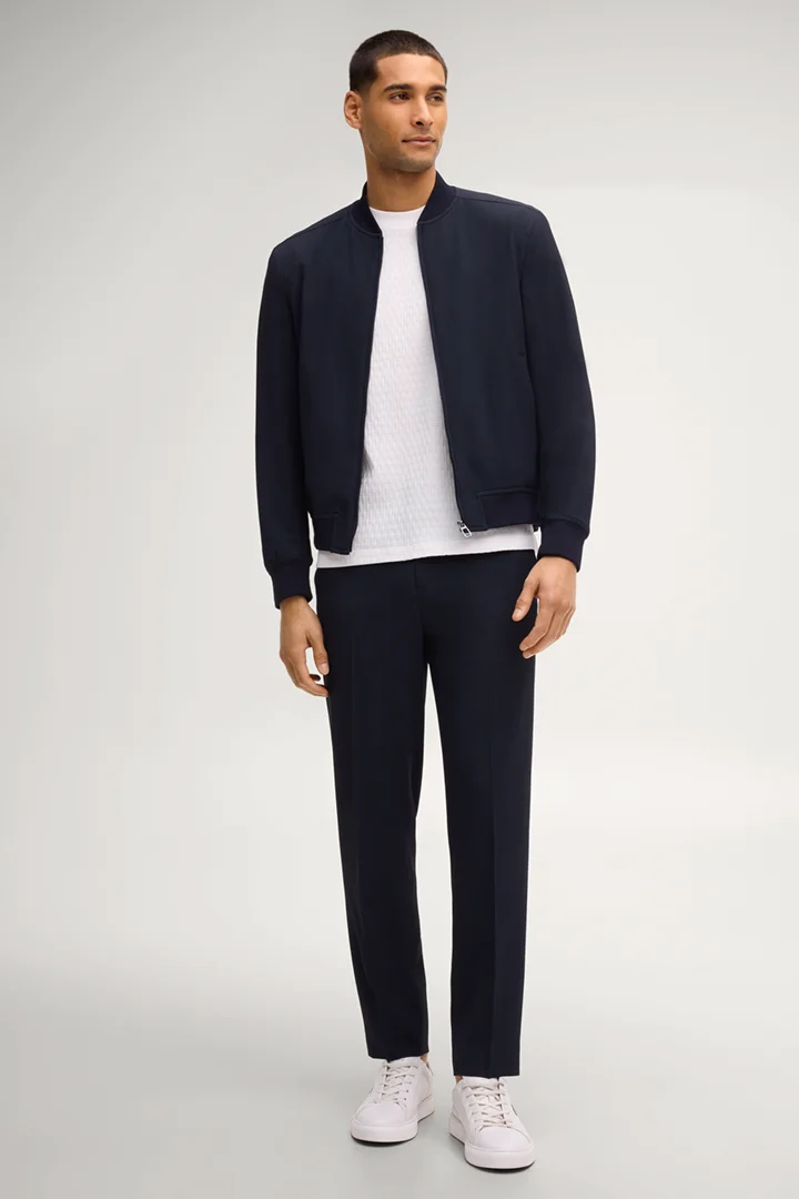 Leads to product detail page "Indro college jacket in navy"