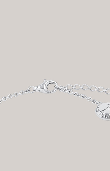 Bracelet with zirconia in silver