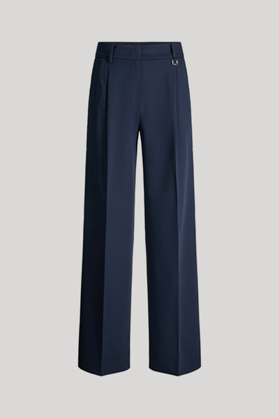 Bundfaltenhose Paris in Navy