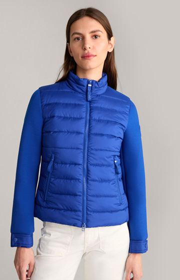 Quilted Jacket in Blue