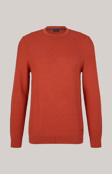 Conrados Knitted Sweater in Orange