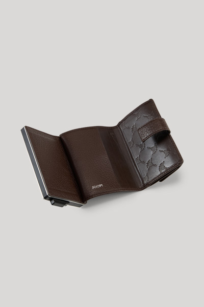Cardholder Cardona C-Three E-Cage in dark brown
