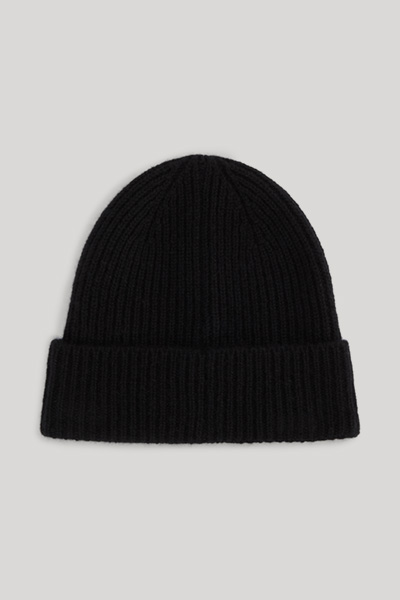 Fenol cashmere hat in black