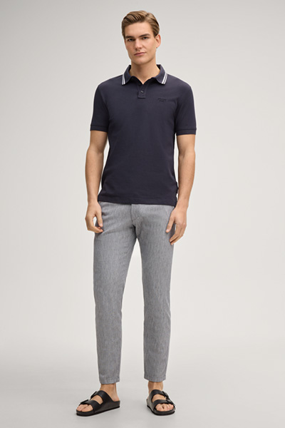 Agneloa polo shirt in dark blue