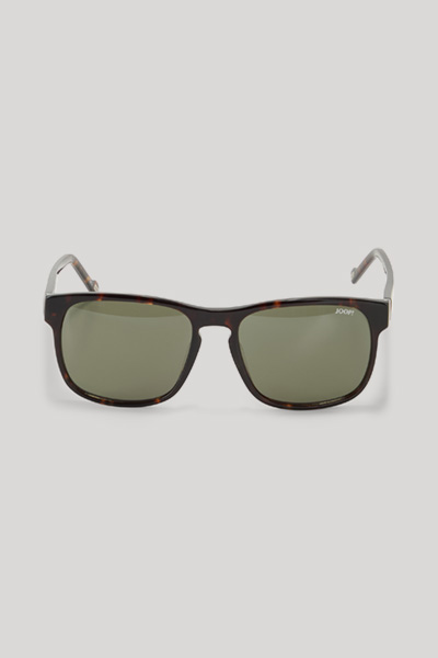 Leads to product detail page "Brown patterned sunglasses"