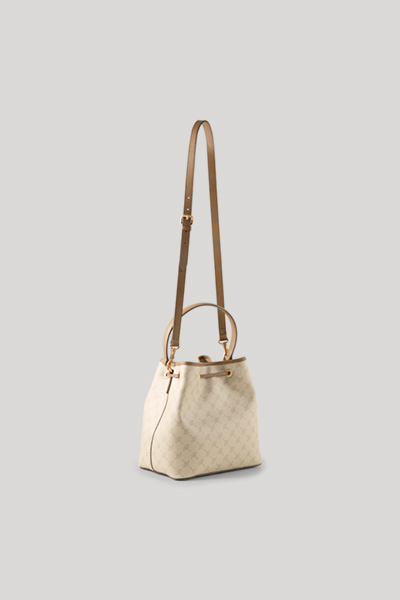 Bucket-Bag Mazzolino Franziska in Creme Cornflower