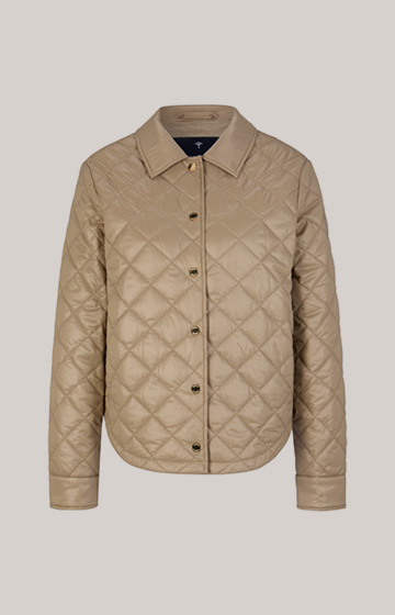 Leichte Steppjacke Ofelia in Beige