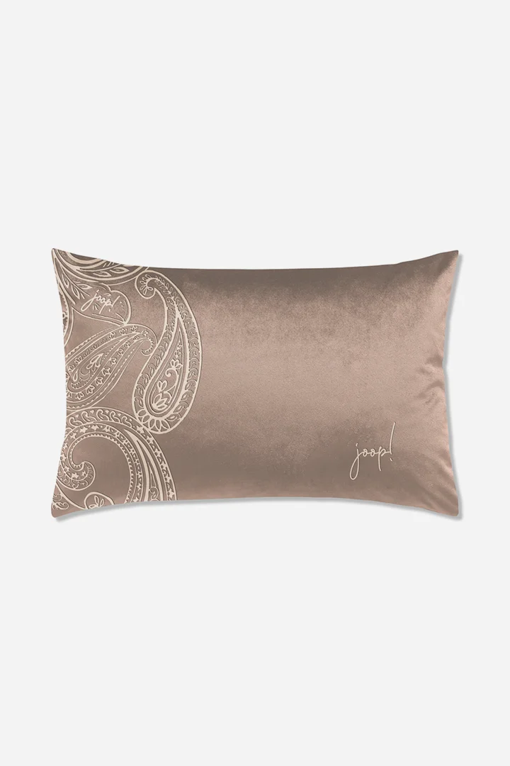 Leads to product detail page "JOOP! PAISLEY decorative cushion cover in rose, 40 x 60 cm"