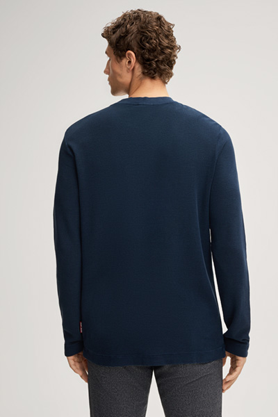 Darian Long-sleeved Top in Navy