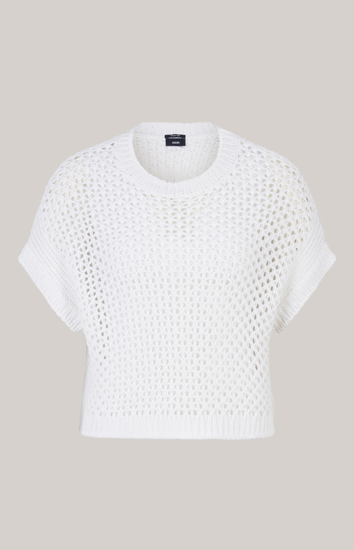 Crochet Jumper in White